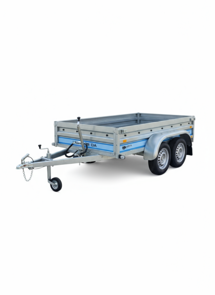 Dvojnápravový prívesný vozík nebrzdený, sklopný Vesta LIGHT 25 DA do 750 kg